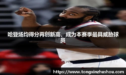 哈登场均得分再创新高，成为本赛季最具威胁球员